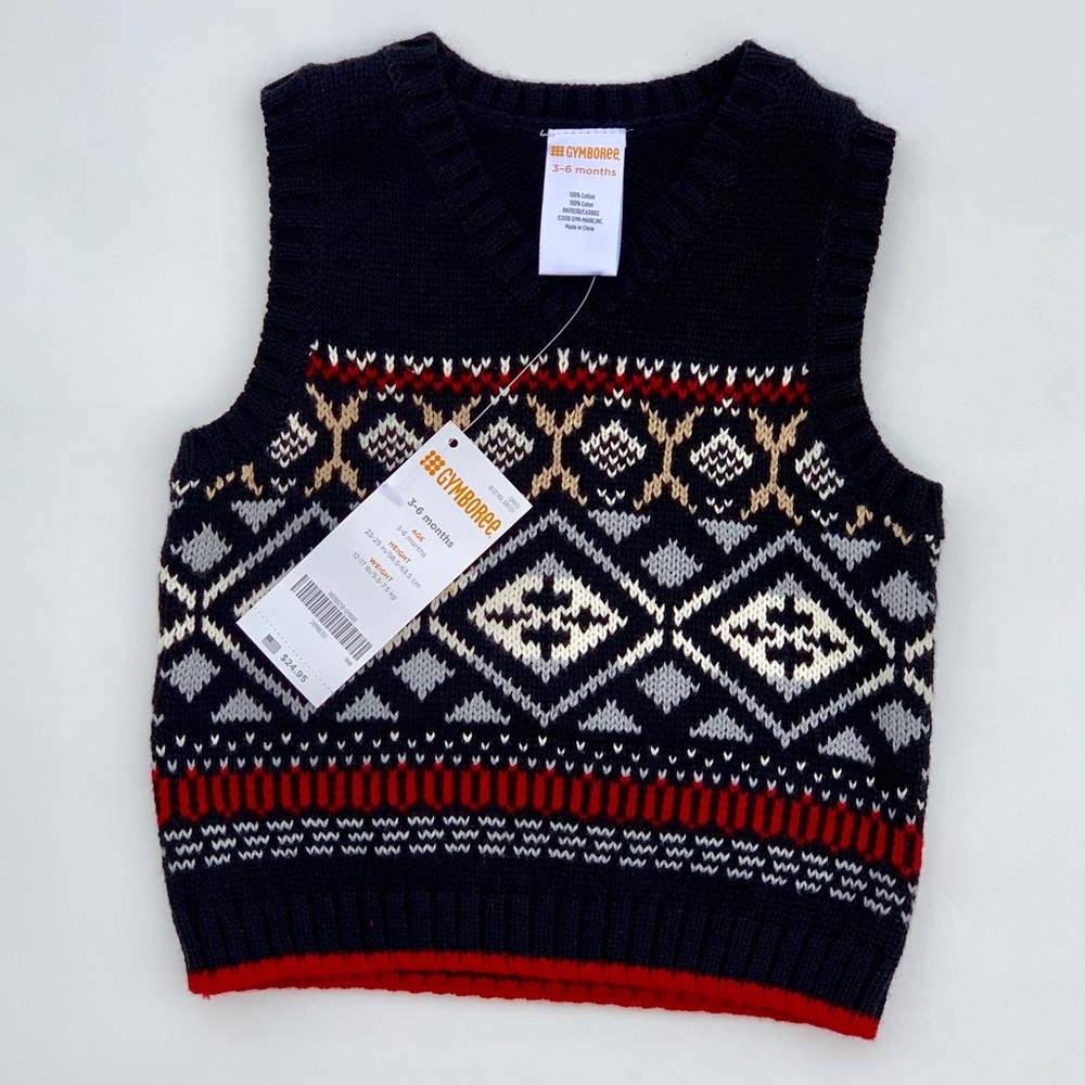 Gymboree sweater vest